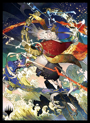プレイヤーズカードスリーブ『ストリクスヘイヴン：魔法学院』日本画ミスティカルアーカイブ《電解》MTGS-168