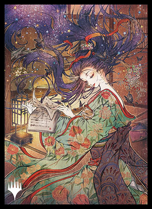 プレイヤーズカードスリーブ『ストリクスヘイヴン：魔法学院』日本画 