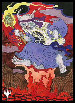 プレイヤーズカードスリーブ『ストリクスヘイヴン：魔法学院』日本画ミスティカルアーカイブ《胸躍る可能性》MTGS-176