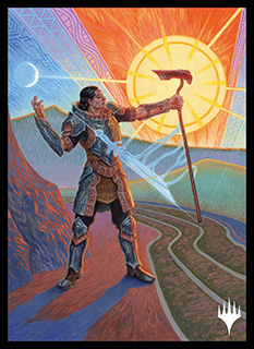 プレイヤーズカードスリーブ『ストリクスヘイヴン：魔法学院』ミスティカルアーカイブ《剣を鍬に》MTGS-195