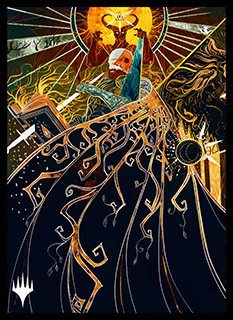 プレイヤーズカードスリーブ『ストリクスヘイヴン：魔法学院』ミスティカルアーカイブ《悪魔の教示者》MTGS-197